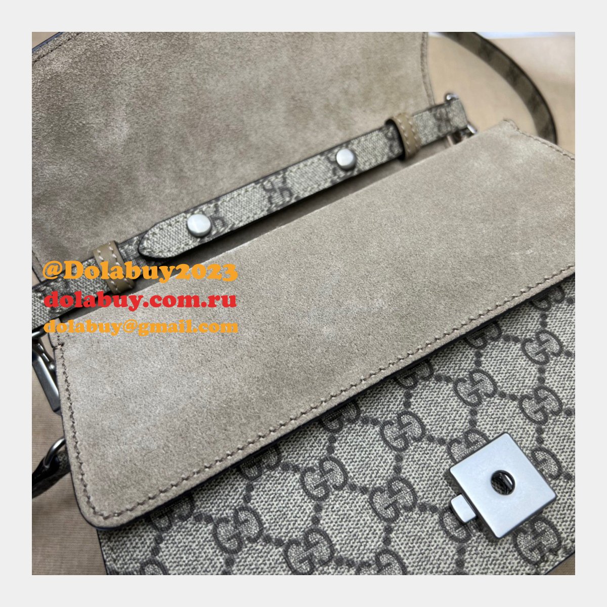 Perfect Gucci 739496 Luxury Dionysus top handle Fake bag