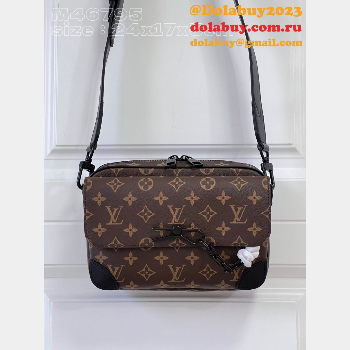 Steamer Messenger Louis Vuitton Knockoff Eclipse M46795 Men