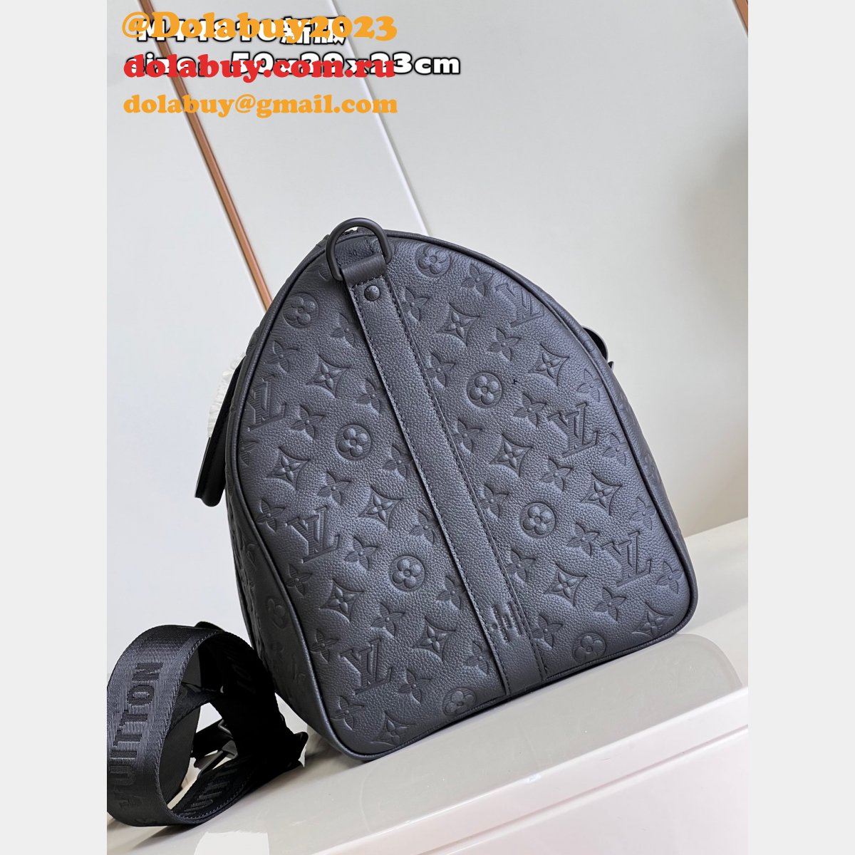 Keepall Bandoulière Fashion Louis Vuitton Replica 50 M44810 Monogram Bag