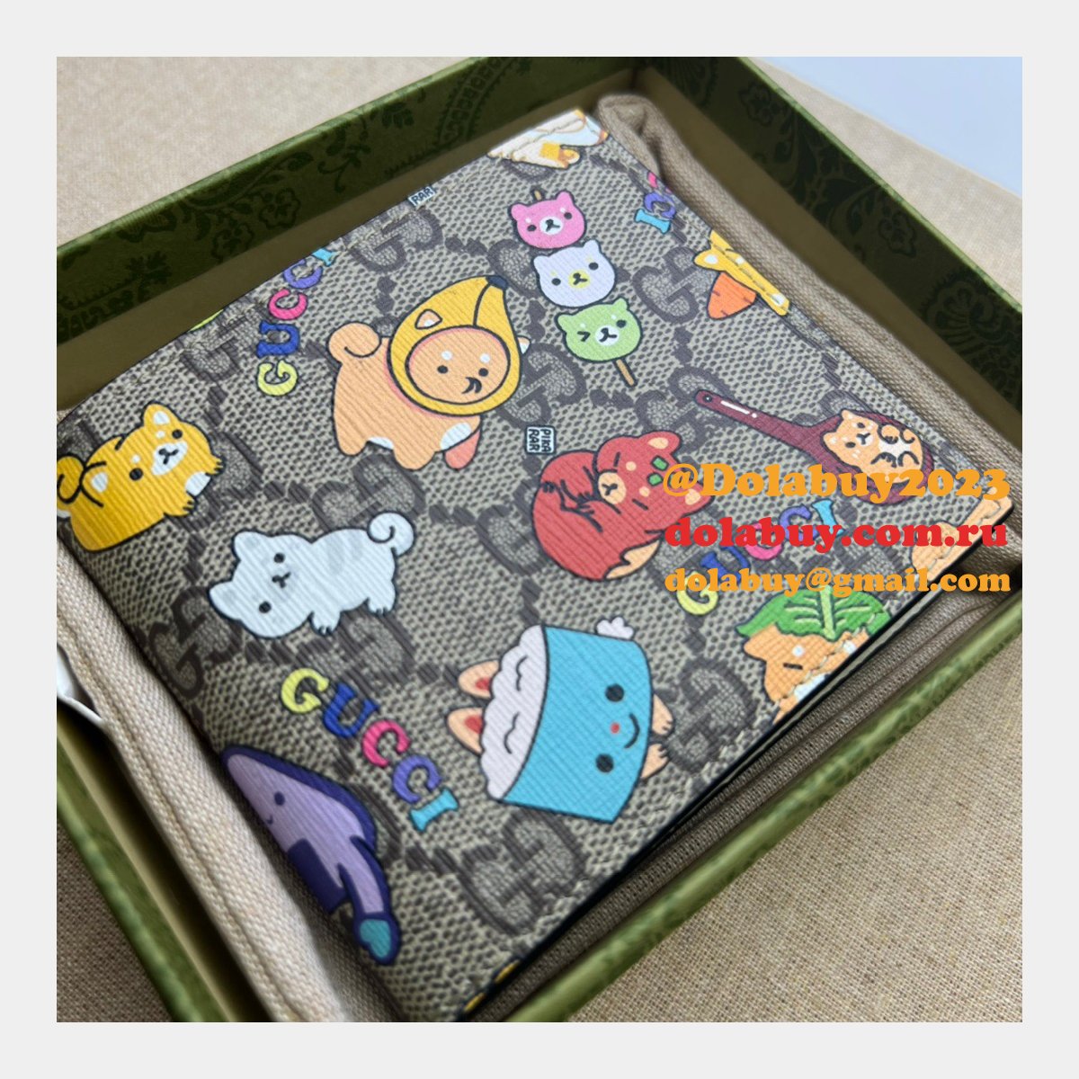 Shop Best Gucci 700462/736755/736755/734997 Replica Designer Wallets