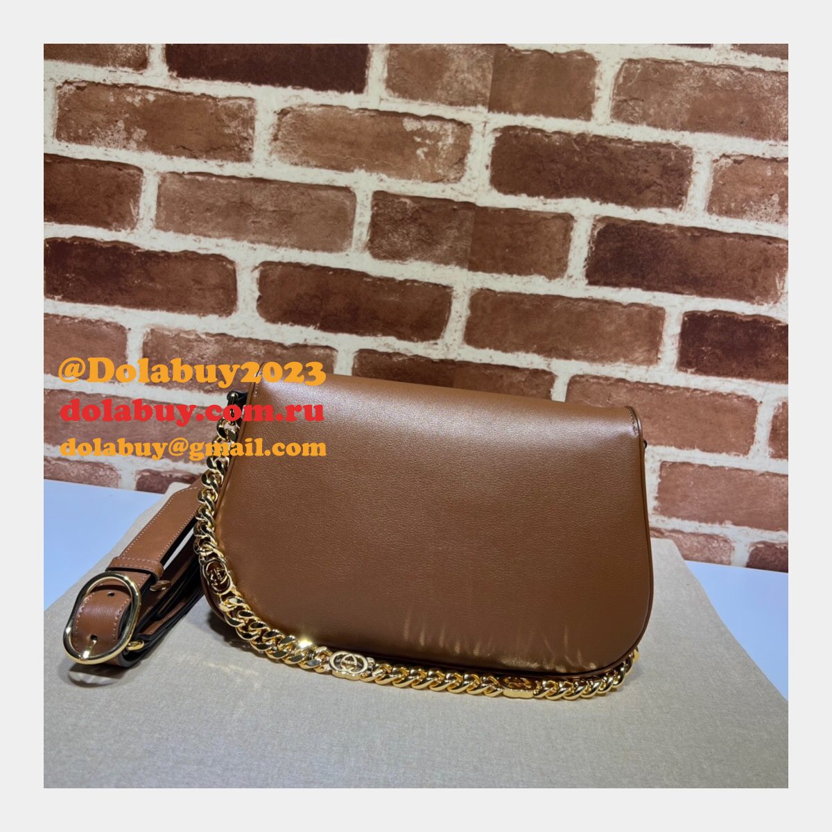 dolabuy website to buy replica G*u*i 699268 blondie shoulder bag