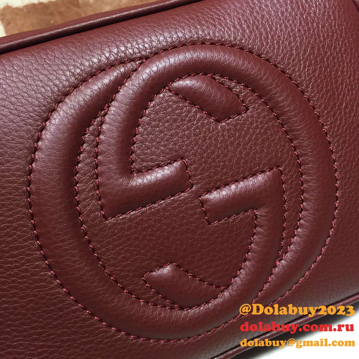 aaa+ G*u*i replicas soho small leather disco 308364 bag