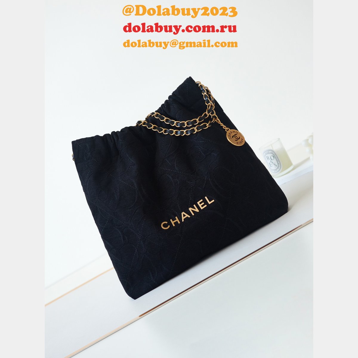 High Quality CC hobo velvet AS3261 2023S 22 bag