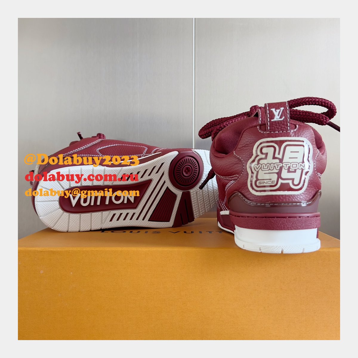 Best LV Skate Sneaker Cheap