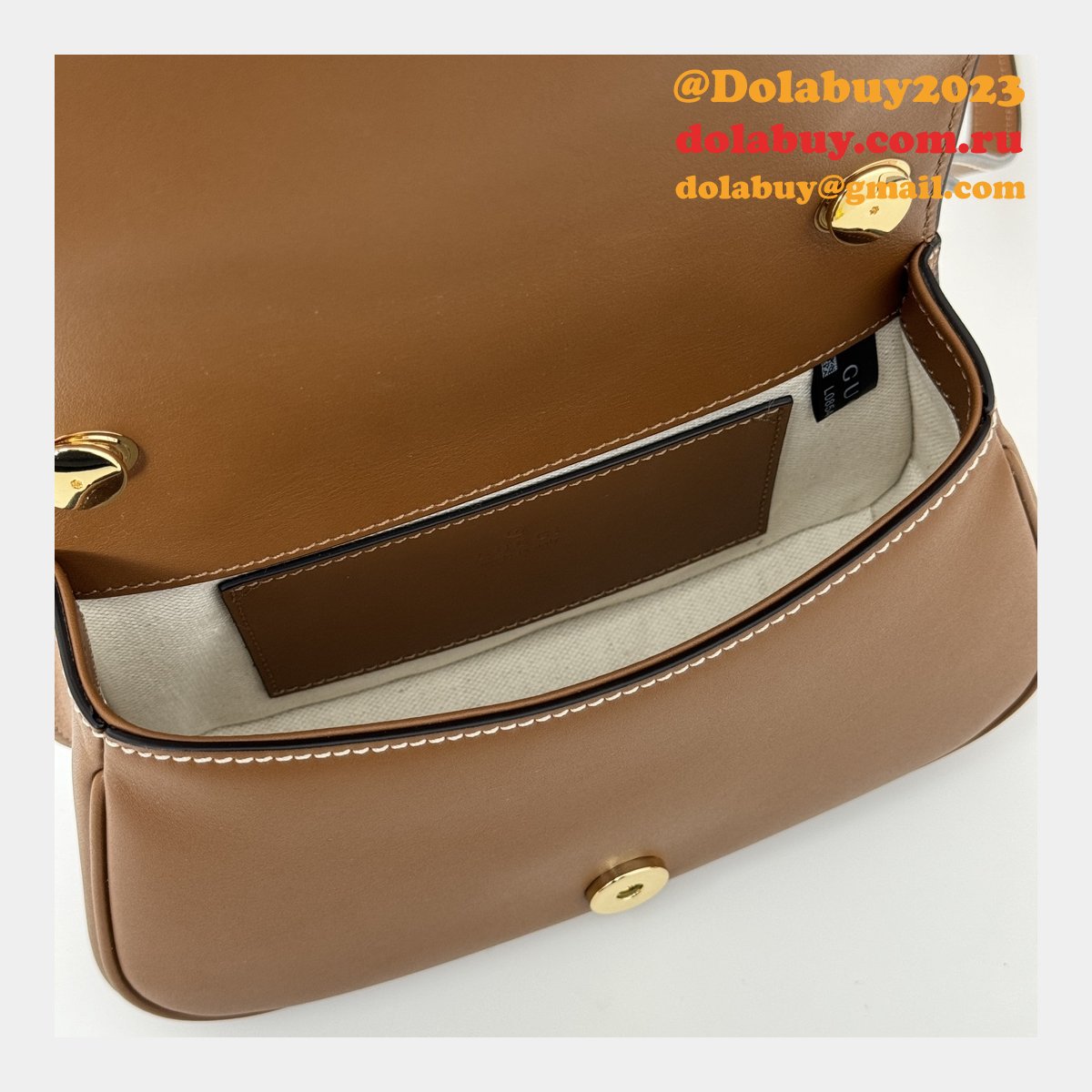 Gucci Blondie Knockoff 815700 Shoulder Natural Canvas Bag