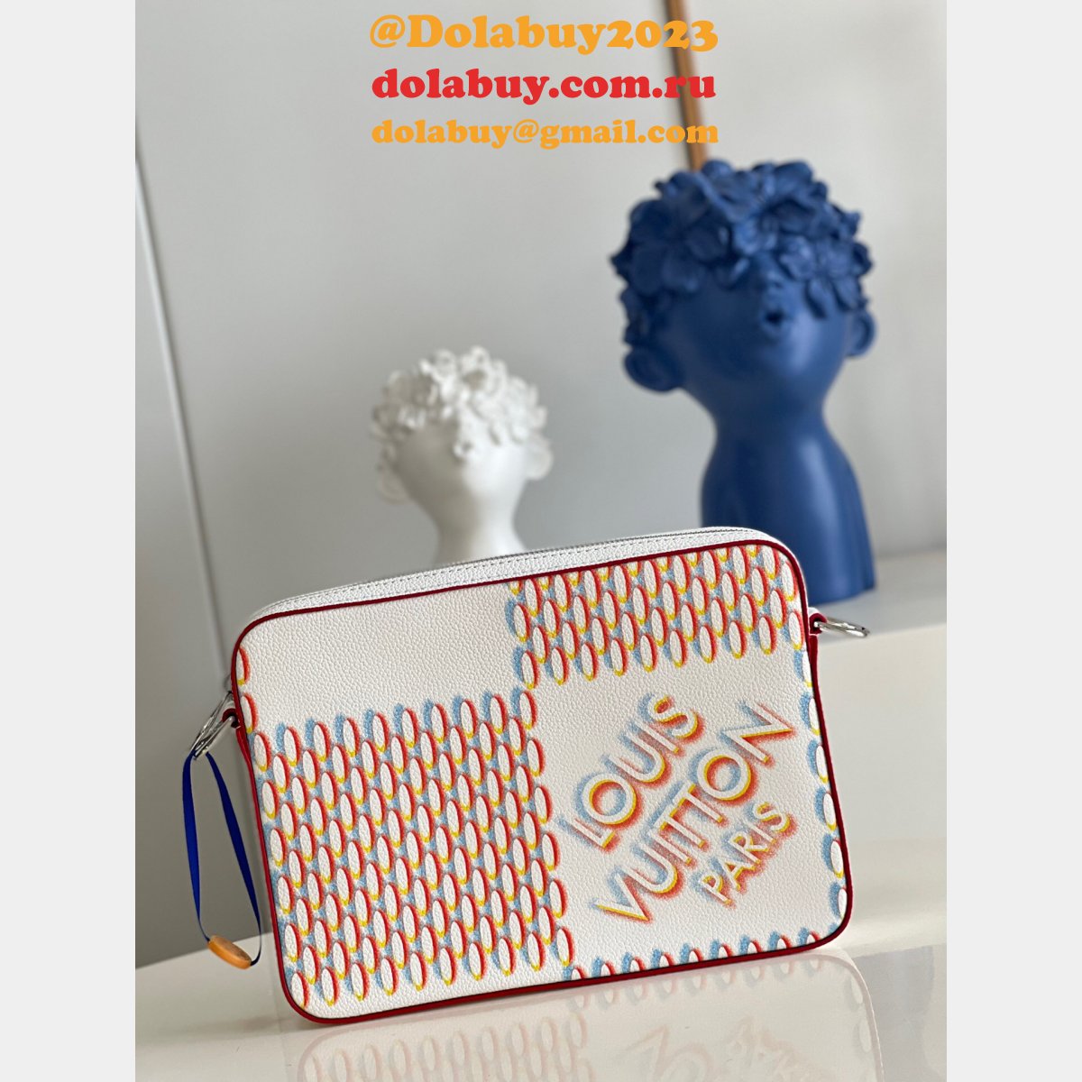 Louis Vuitton Mens Replica M20665 Trio Messenger Other Leathers Bags