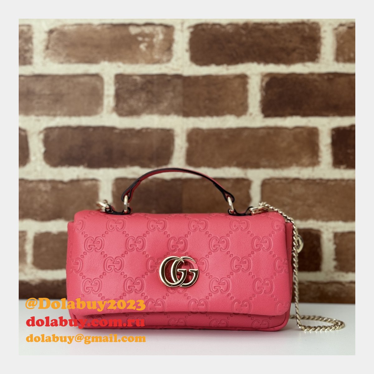 Gucci Duplicate GG Milano 806017 Top Handle High Bag