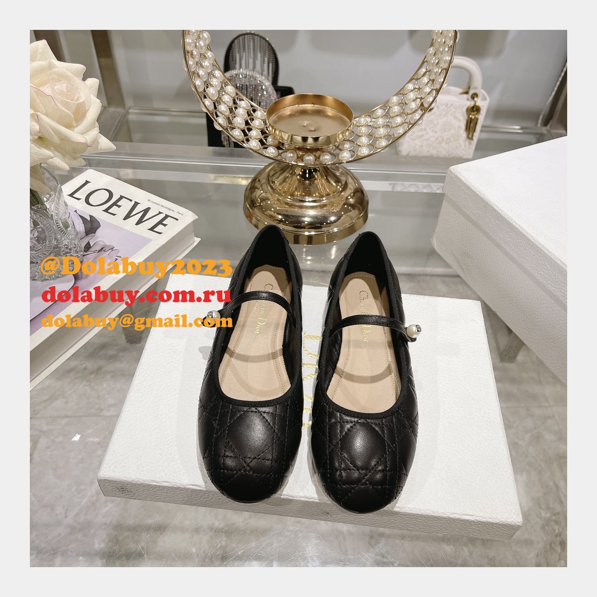 Top Quality Wholesale DIOR ballet flats