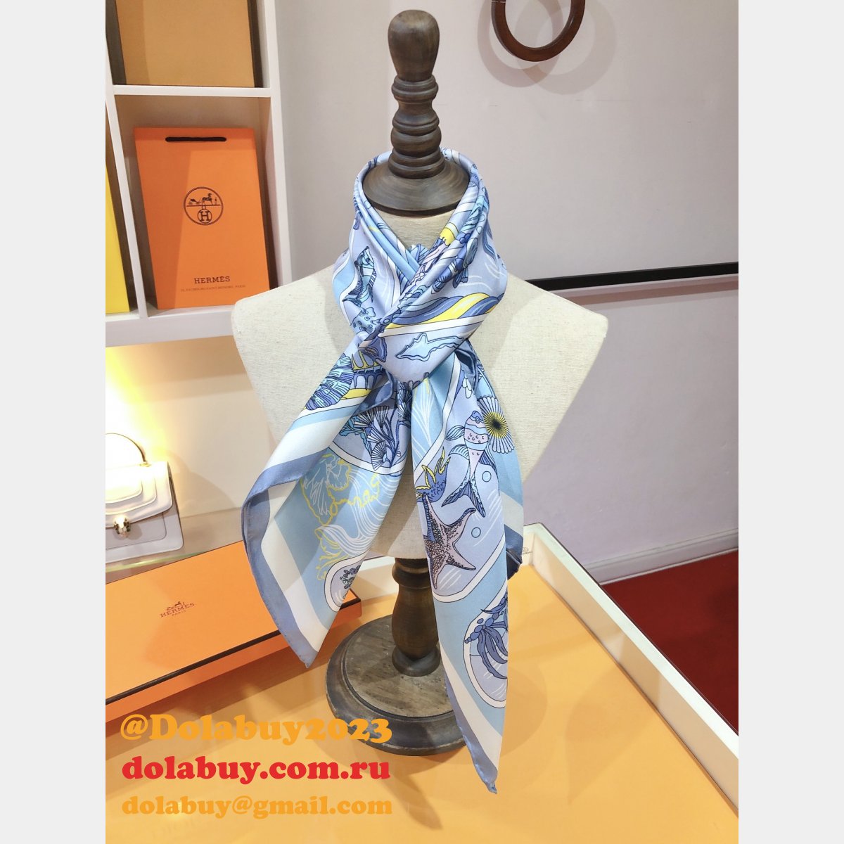 Top Quality Hermes Fake Scarves & Wraps for Women