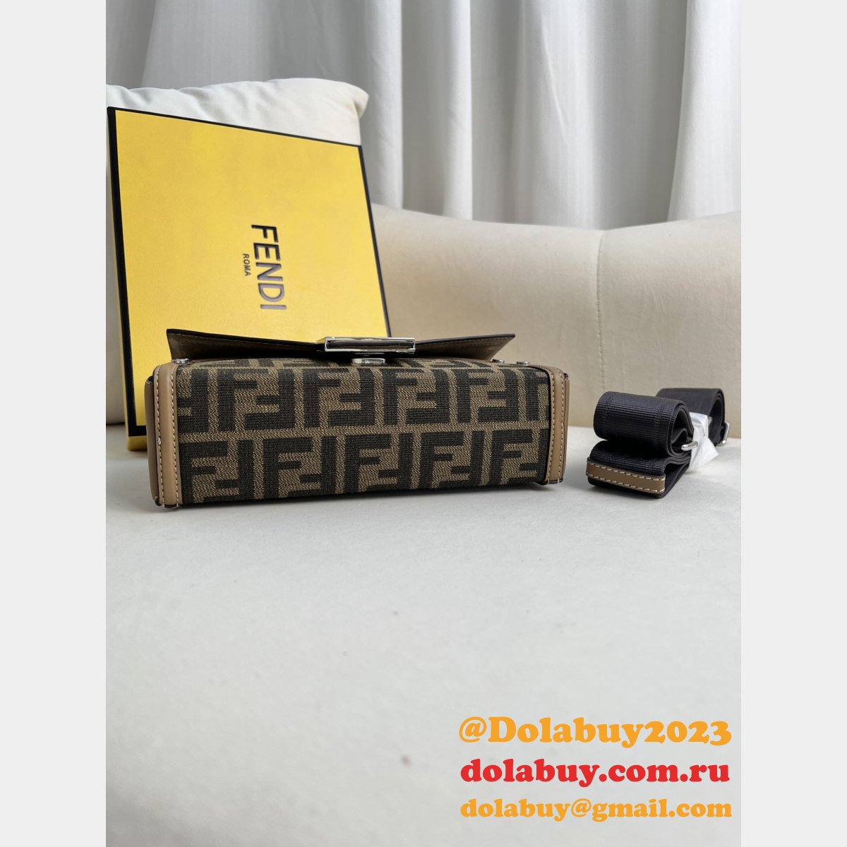 Cheap Top Quality fendi BOX HANDBAG