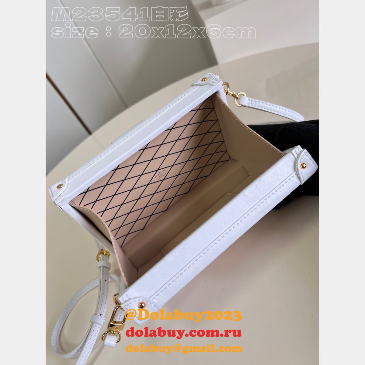 Copy Louis Vuitton Designer Petite Malle H27 M23541 Replica Bag