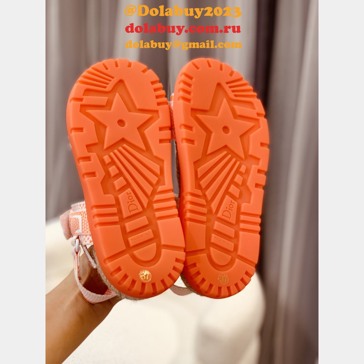 7 Star Luxury DIOR SANDALS Best Replica