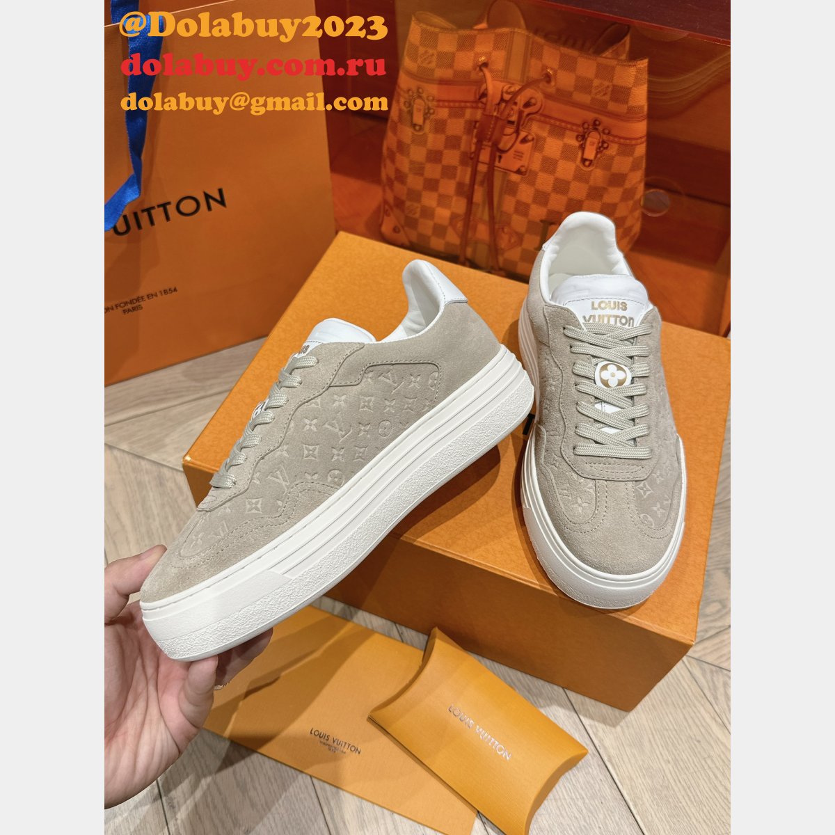 Sneakers Casual Designer Louis Vuitton 7 Star Shoes