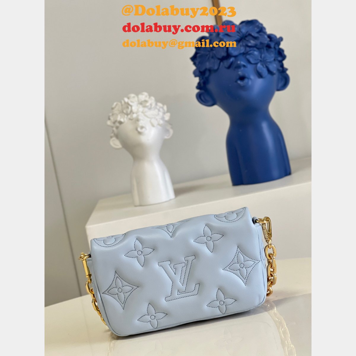 Buy Replica Louis Vuitton M81398/M81399/M81400 Wallet Luxury Strap Bubblegram