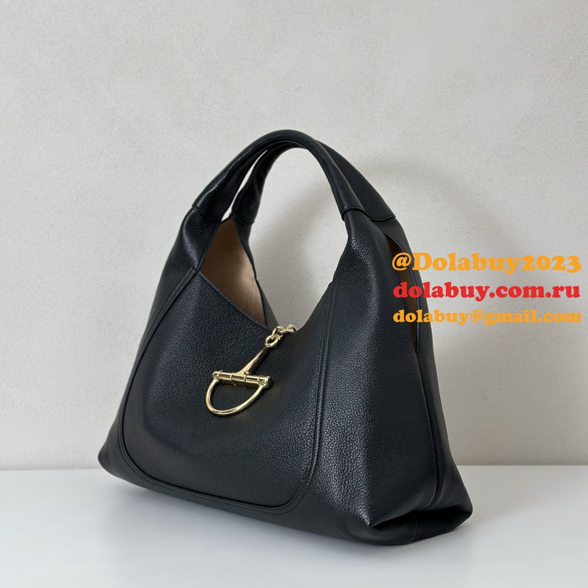 Gucci Softbit Maxi Shoulder Black 837466 Copy Bag
