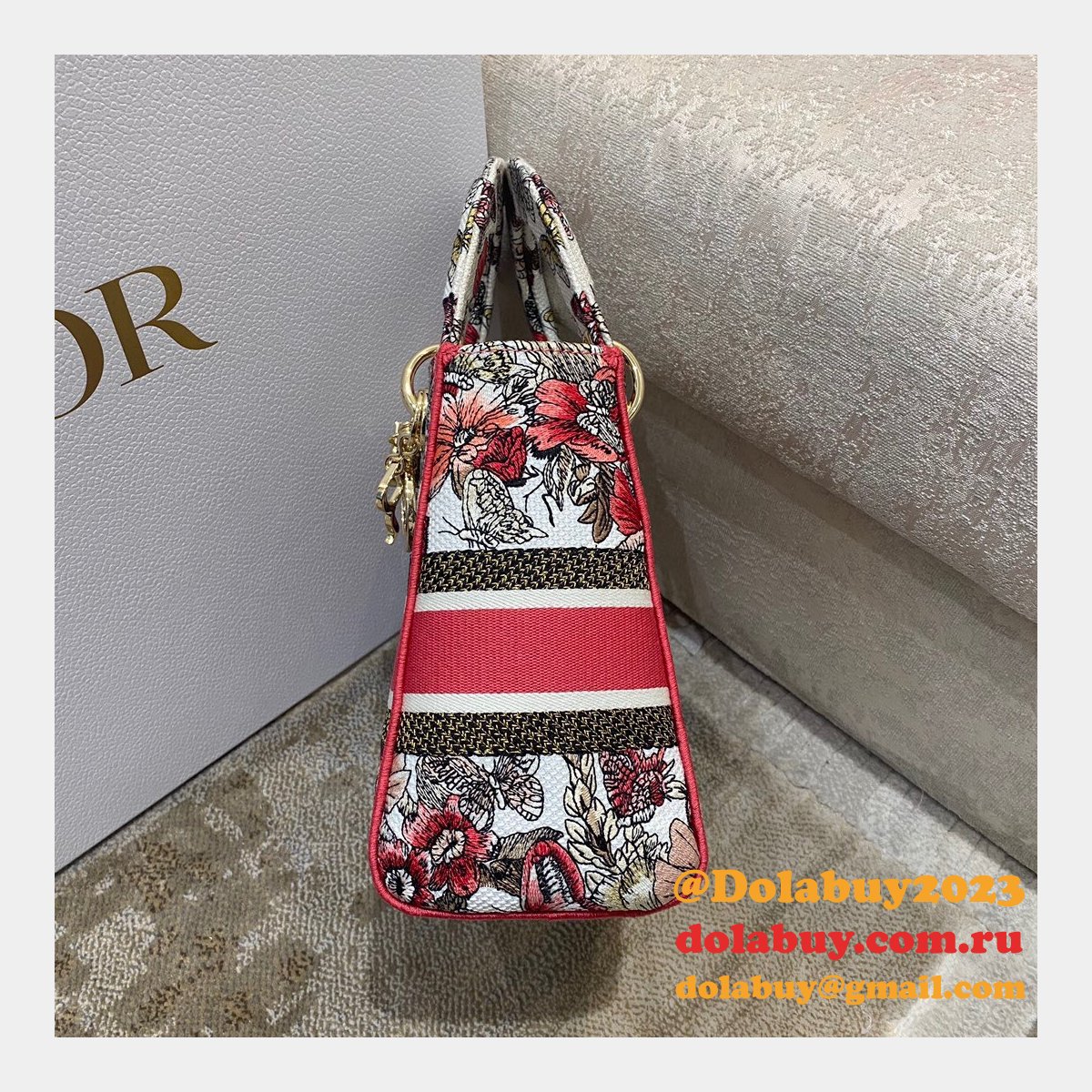 Replica Lady Dior 24cm Christian Bags At Cheap Price