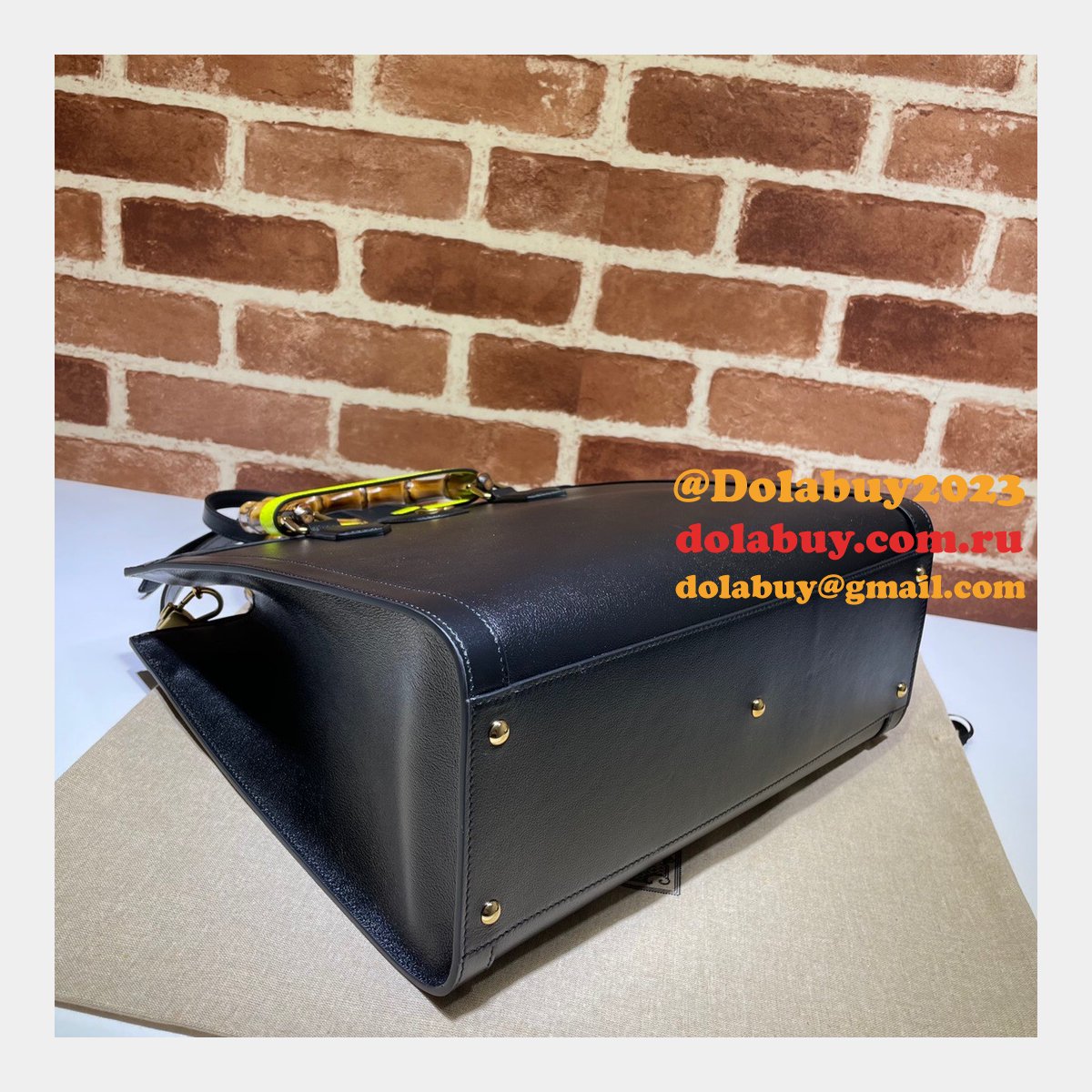 Gucci Best Quality Designer Replica Diana medium tote leather bag