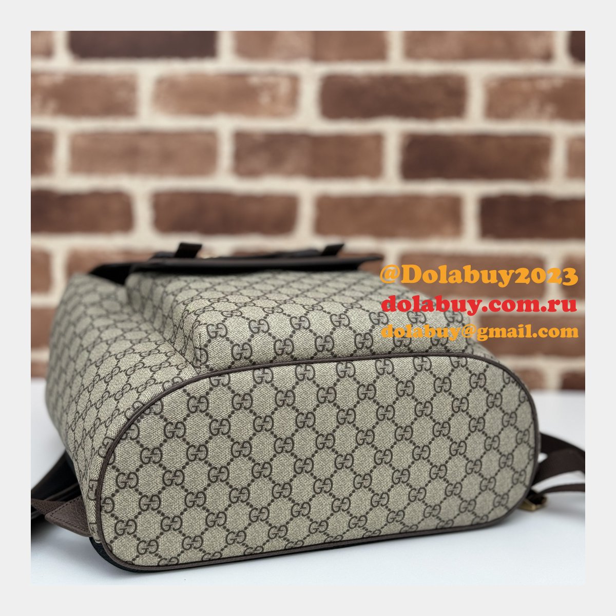 Gucci Wholesale Fake Ophidia Large GG Backpack 792104 Bag