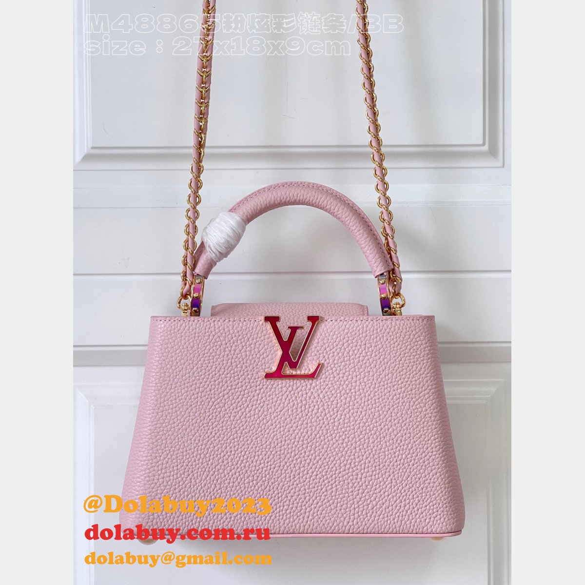 The Capucines Replica Top Quality Taurillon Louis Vuitton M48865 Bag