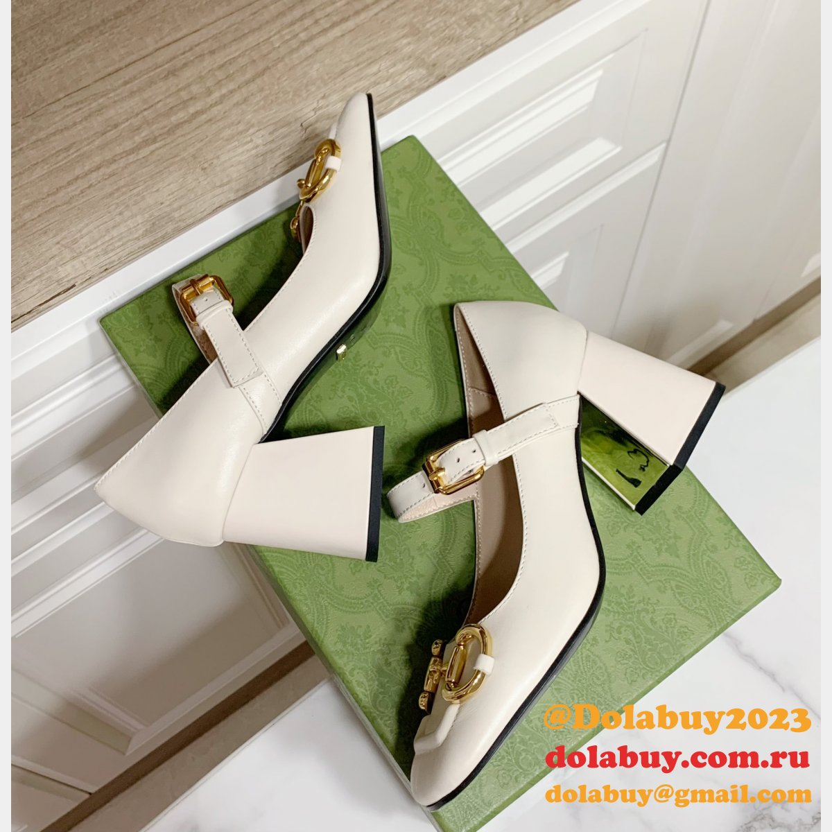 high quality G*u*i cheap replica single shoes