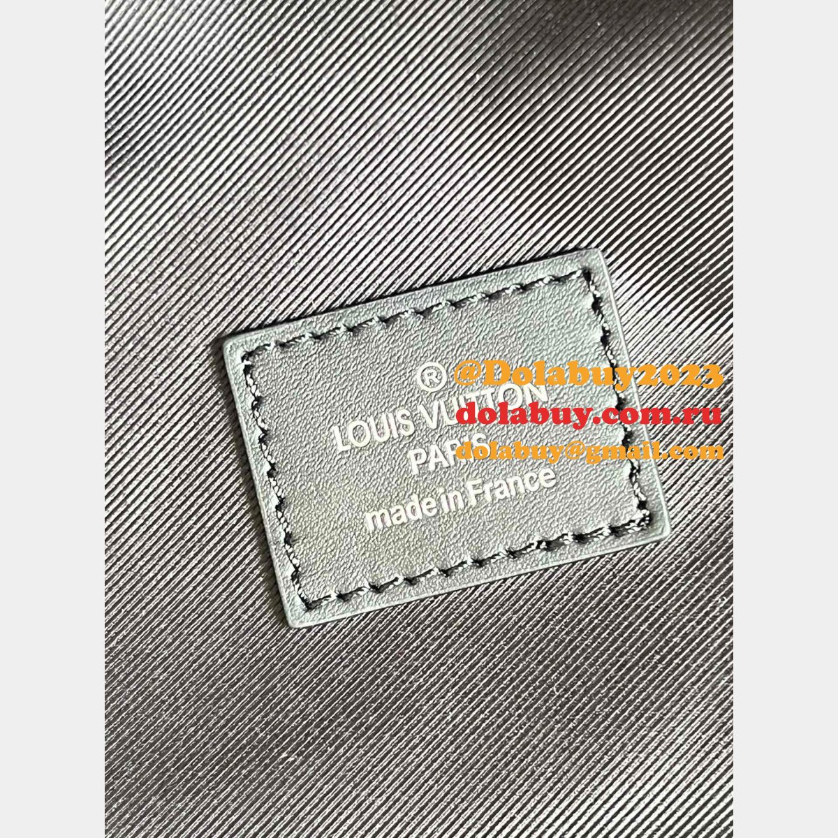 Louis Vuitton Designer M45275 Discovery Backpack Damier Graphite Replica Bags