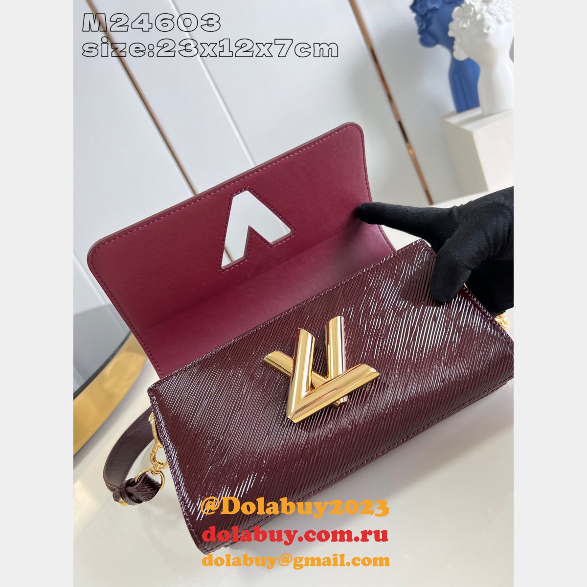 Louis Vuitton Designer Replicas Twist West Luxury M24603 Bag