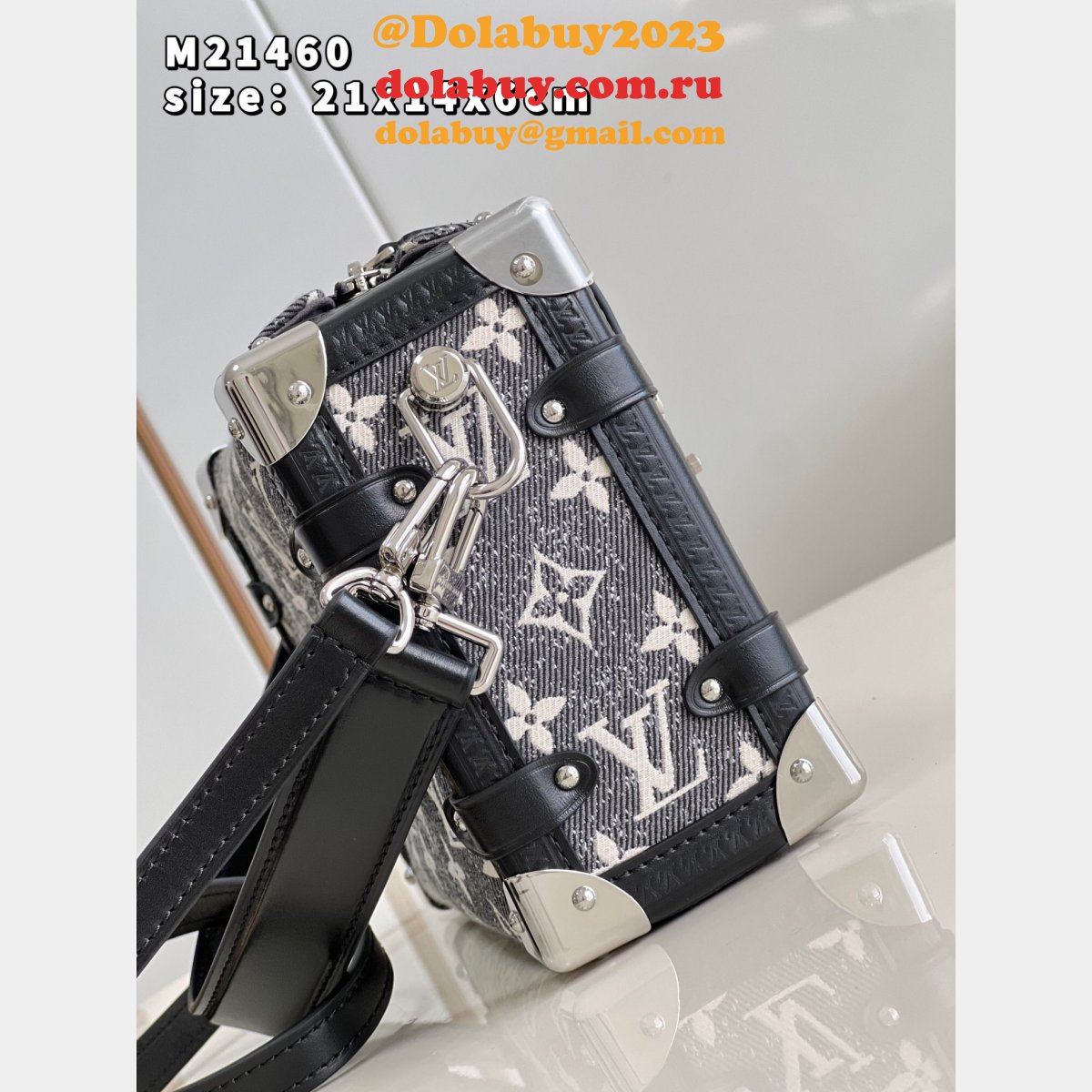 Designer Louis Vuitton Fashion M21460 Side Trunk Autres Toiles Monogram Bags