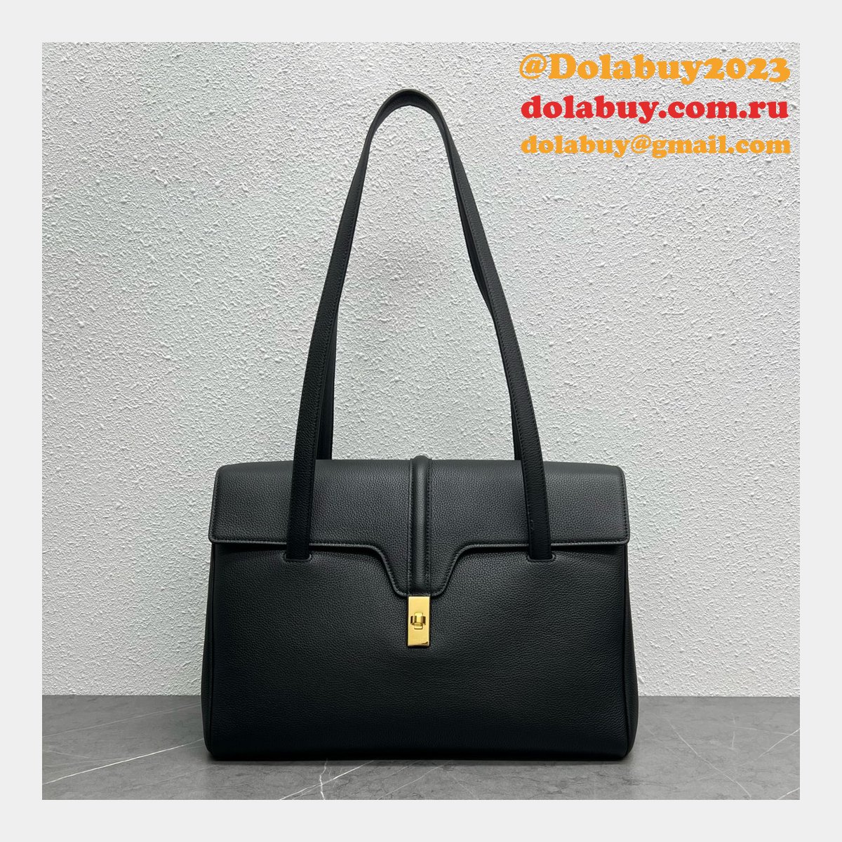 Best Replica CELINE SOFT 16 Office togo leather handbag