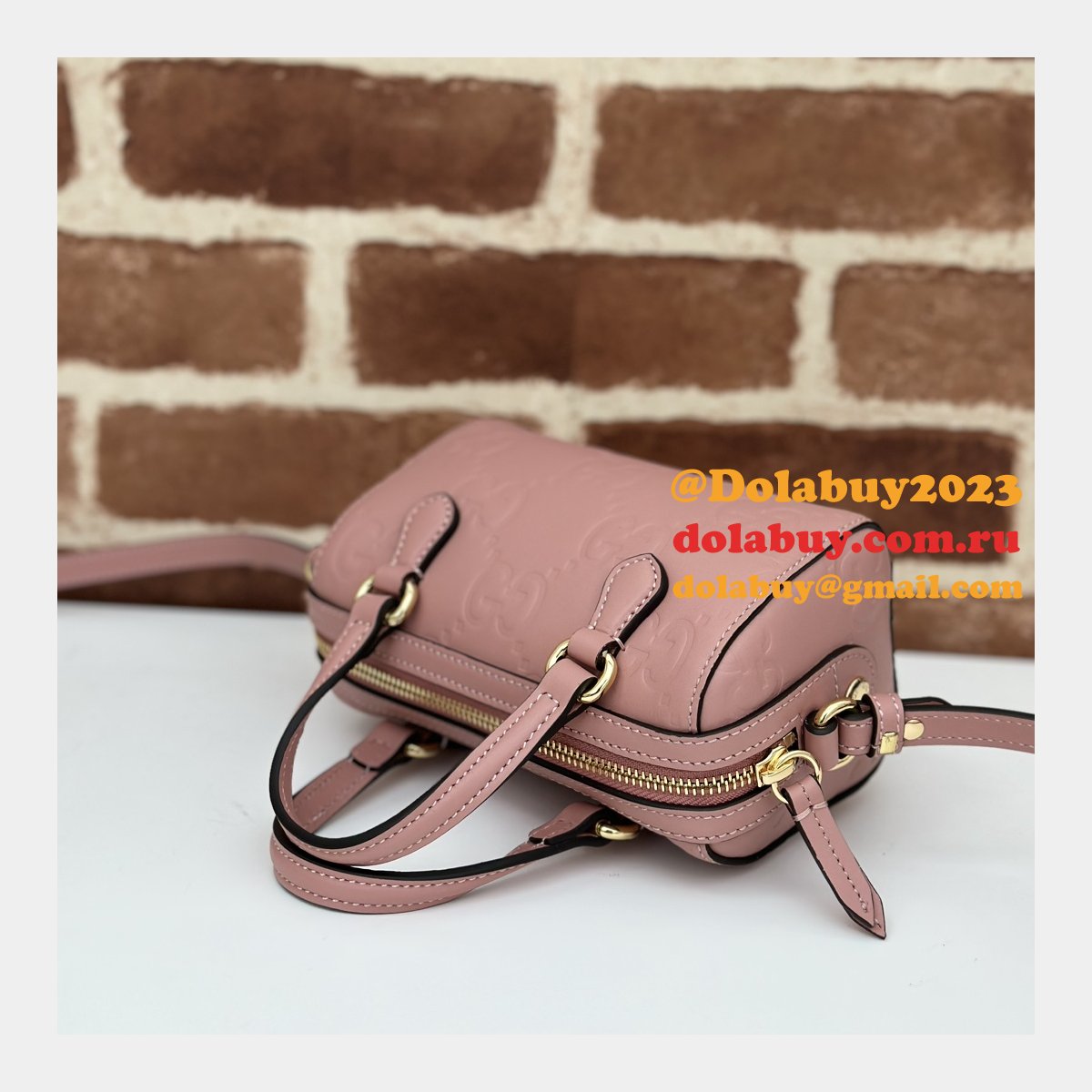 Replica 790130 GG Super Mini Top Handle Gucci Designer Bag