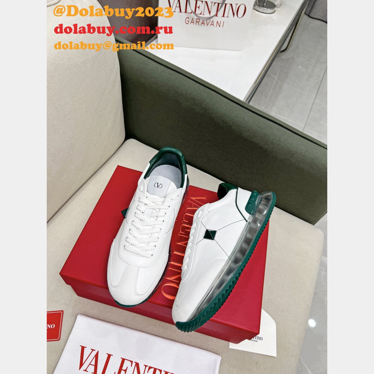 Cheap Valentino Inspired Air Cushion Replica Shoes