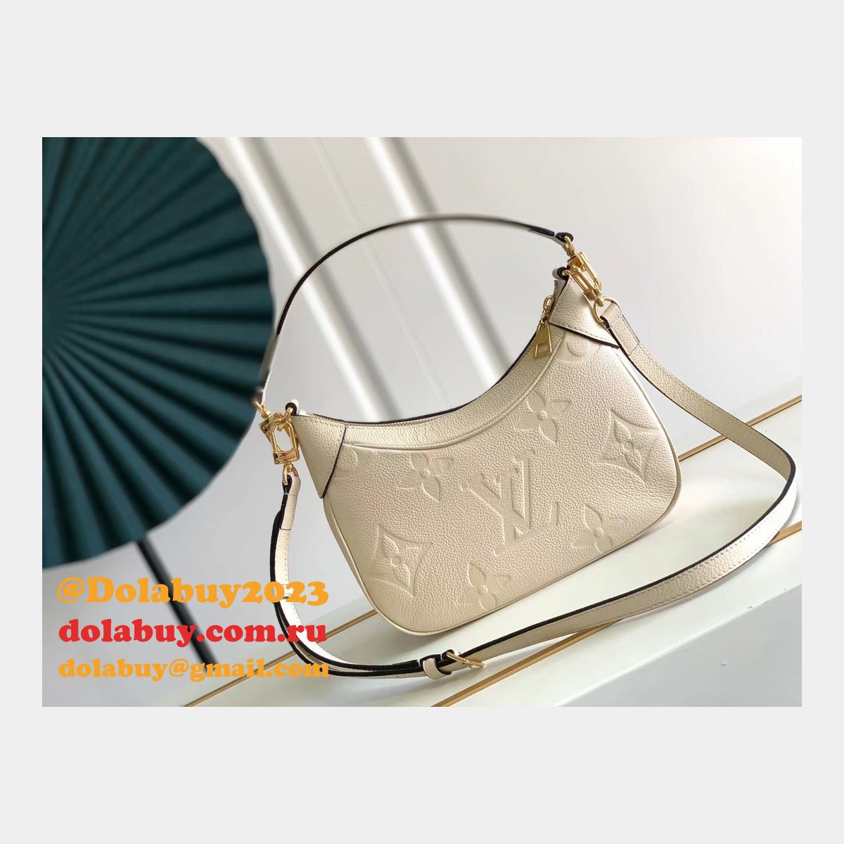 Louis Vuitton Shop Replica Bagatelle M46091 Monogram Empreinte Hobo Bag