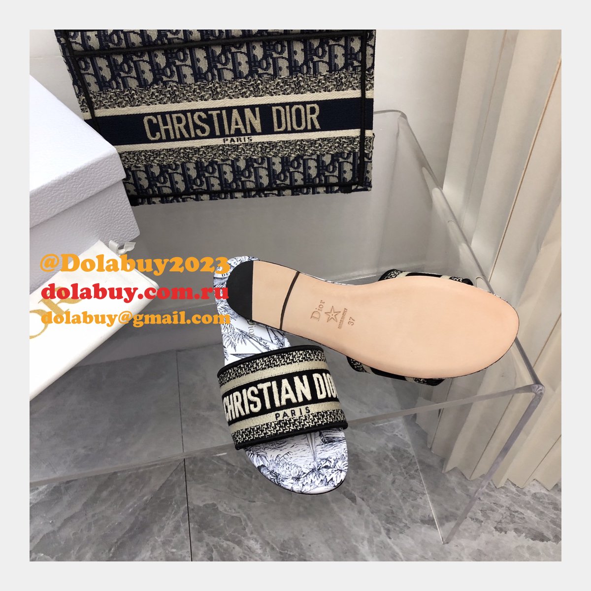 Buy Dior Sell online Best Quality Replica Sandals Shoes