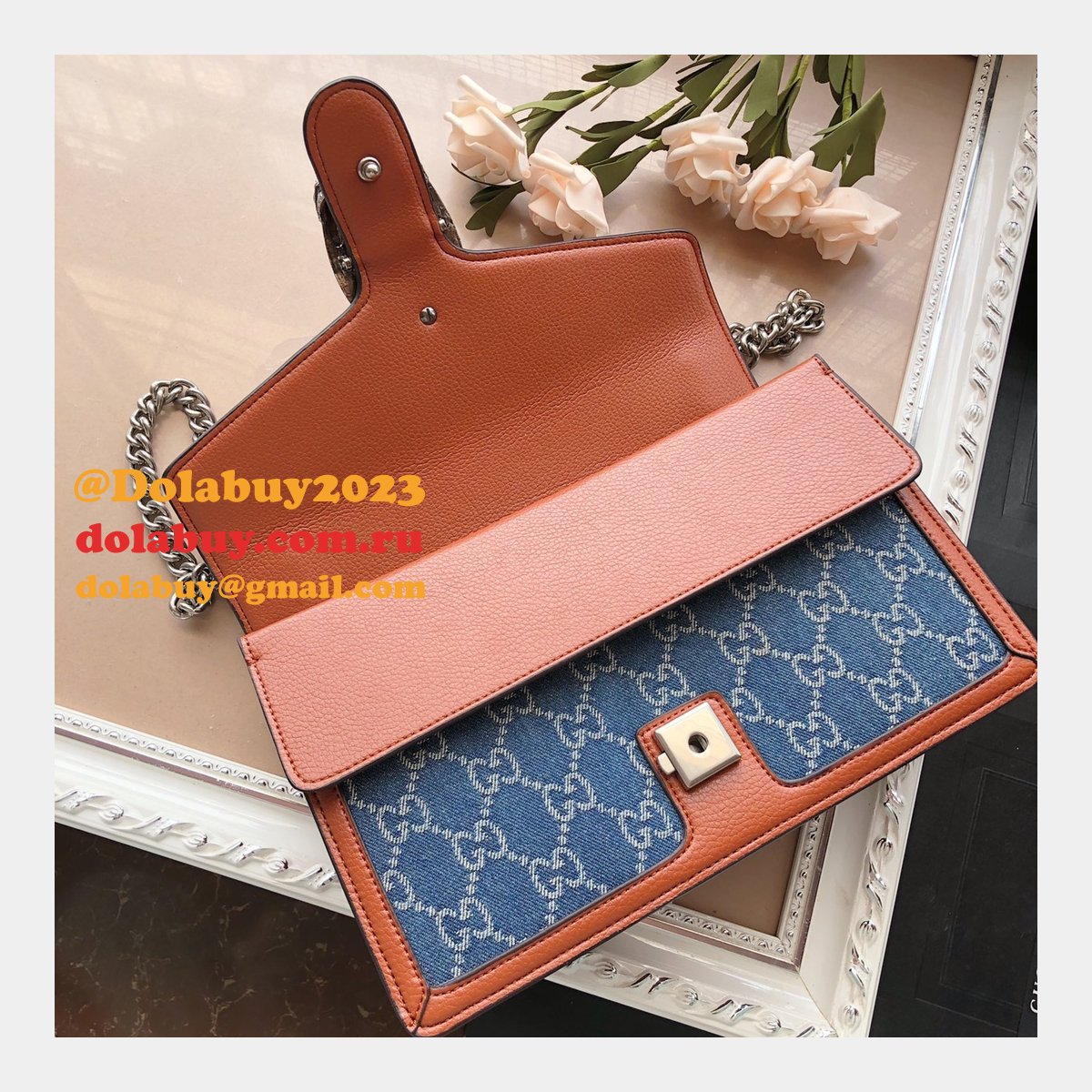 G*u*i knockoff gg supreme dionysus 400249 shoulder bag