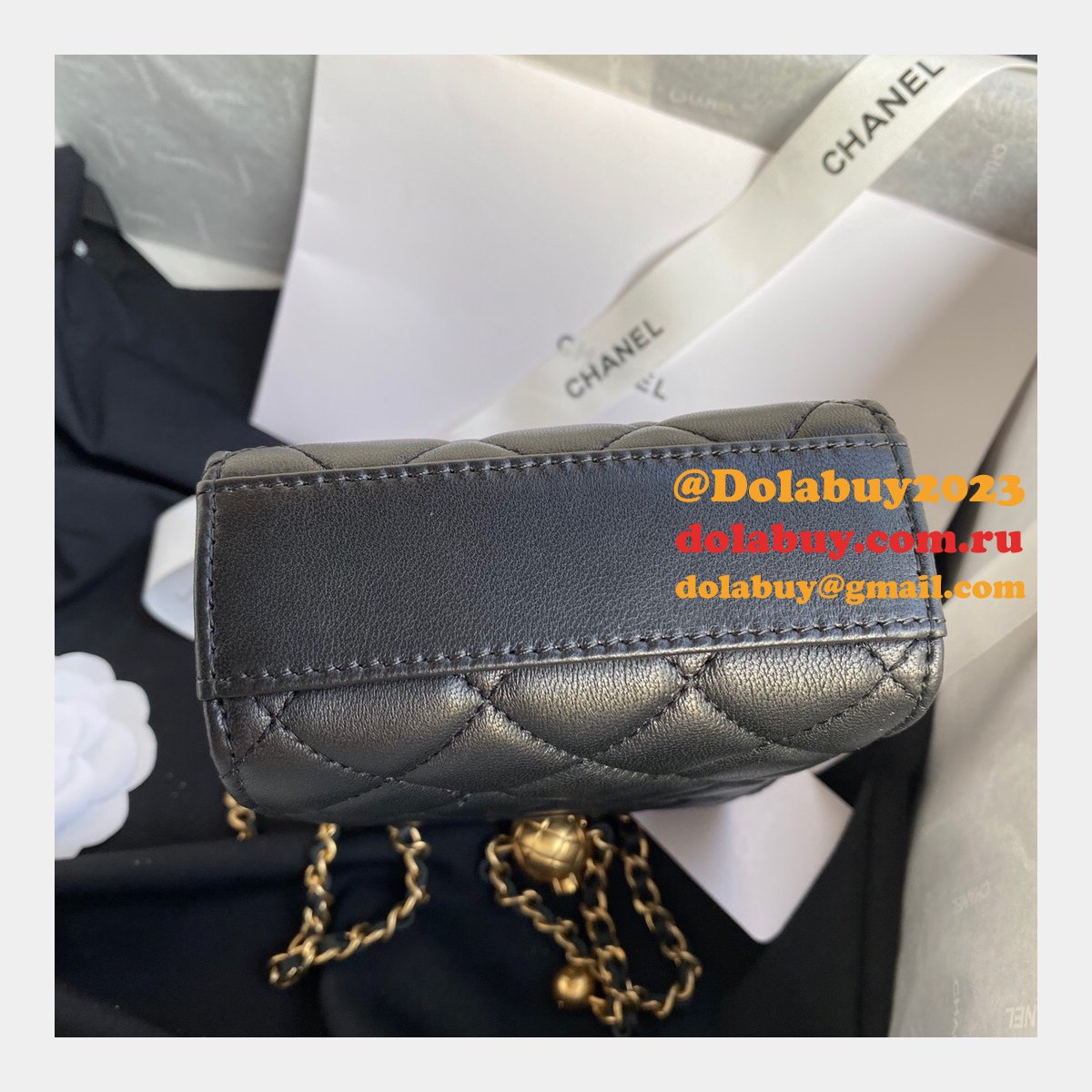 Knockoff CC Shoulder For Phone Small Leather Bag