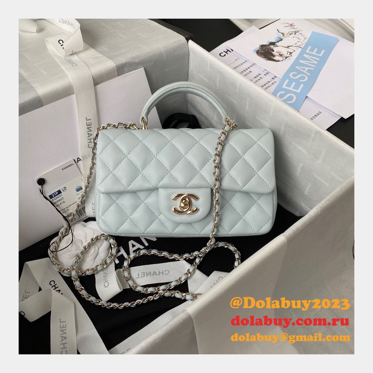 High Quality 1:1 Designer AS2431 Replica Purses