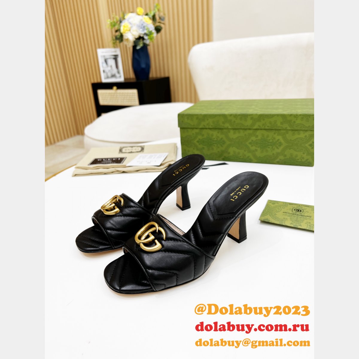 G*u*i replica shoes online shop slippers online