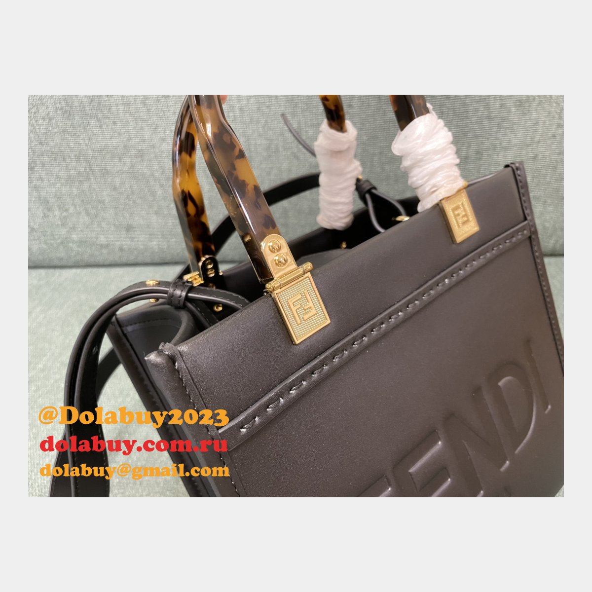 Replica Top Quality FENDI TOTE Sunshine mini handbag