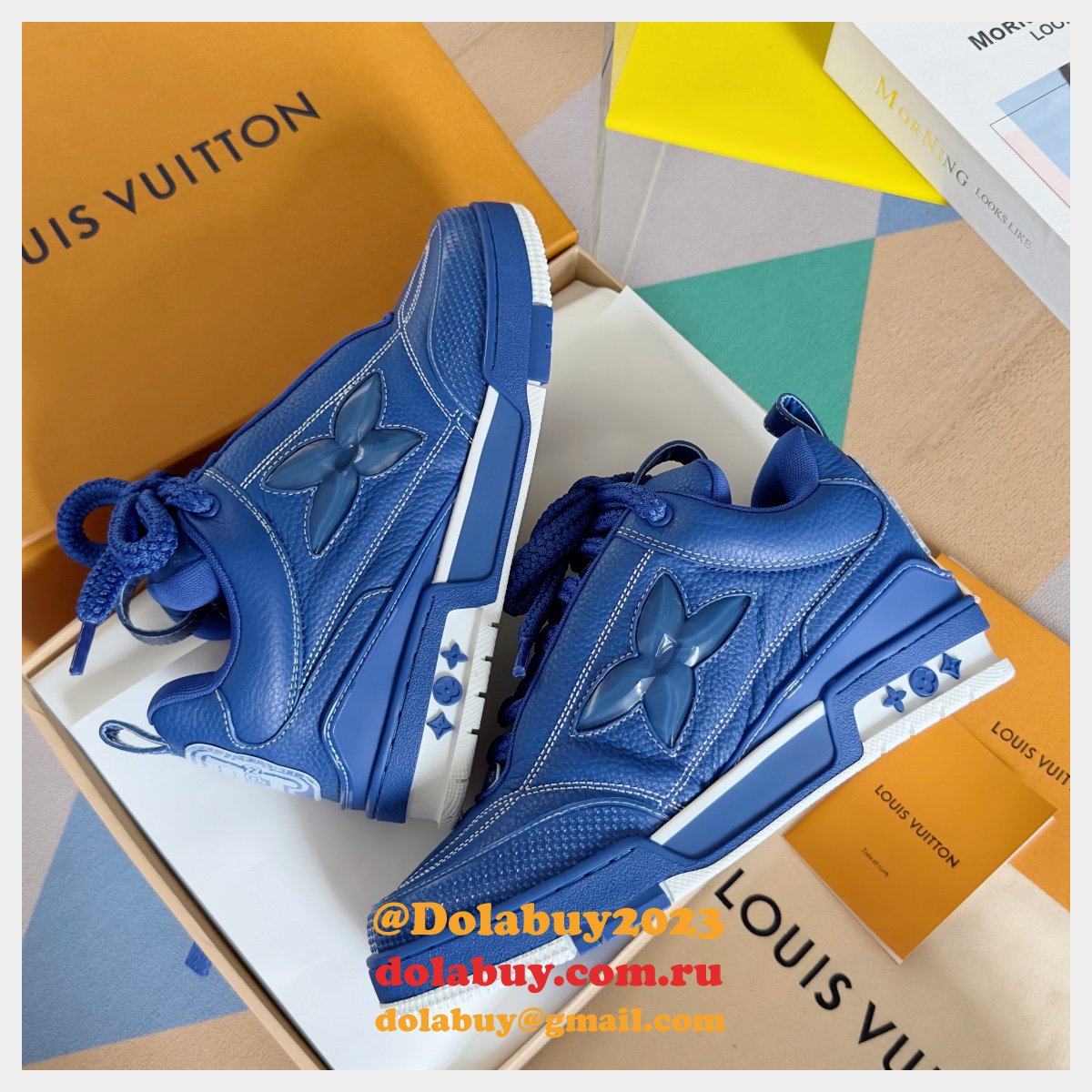 Best LV Skate Sneaker Cheap