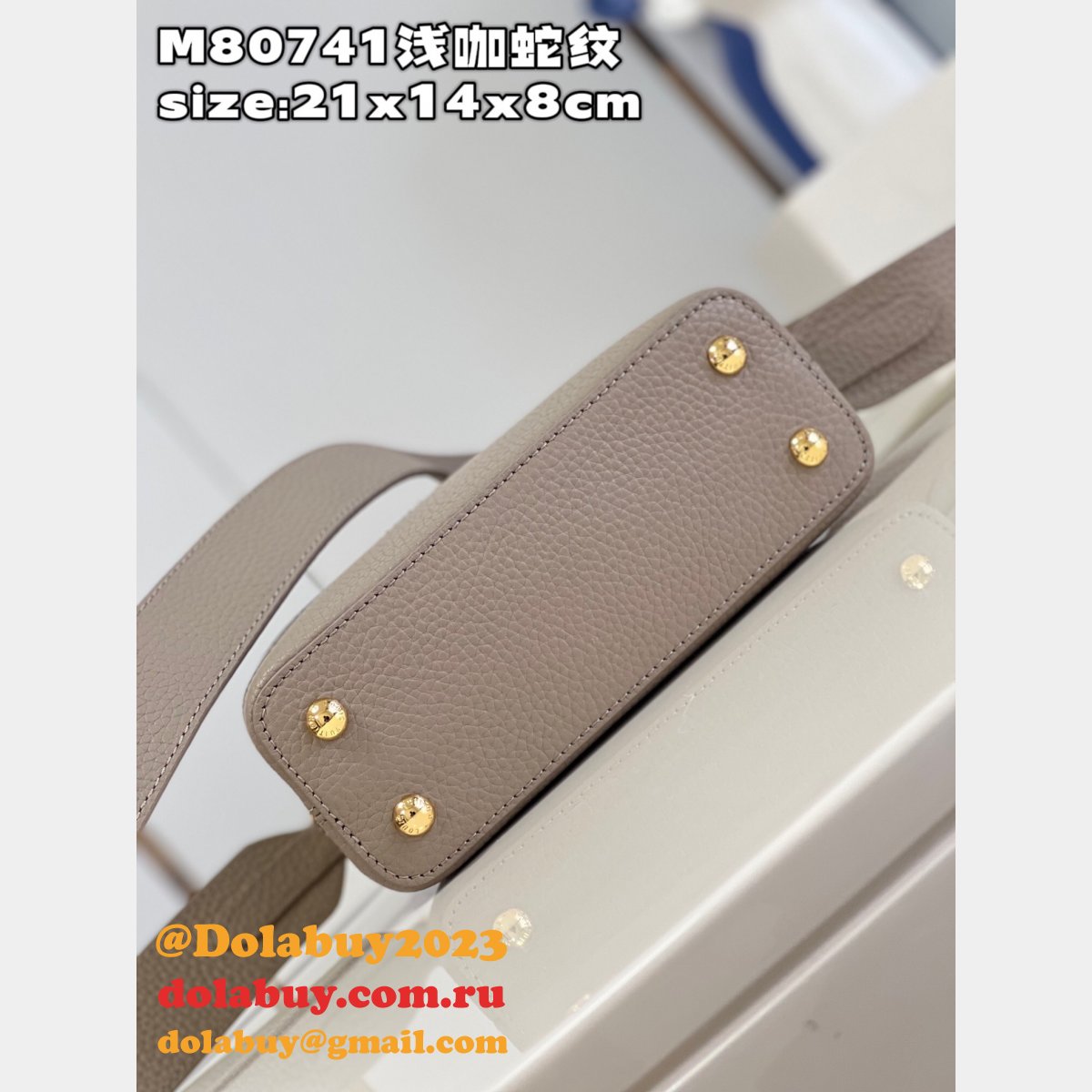 Perfect Capucines LV Quality AAAA M80741 Copy Designer Bag