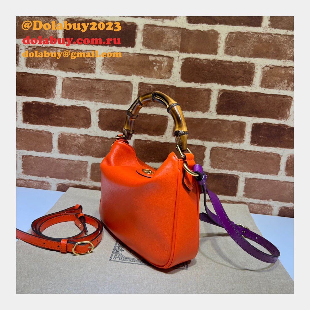 Gucci Perfect 746251 Diana Knockoff Shoulder Bag