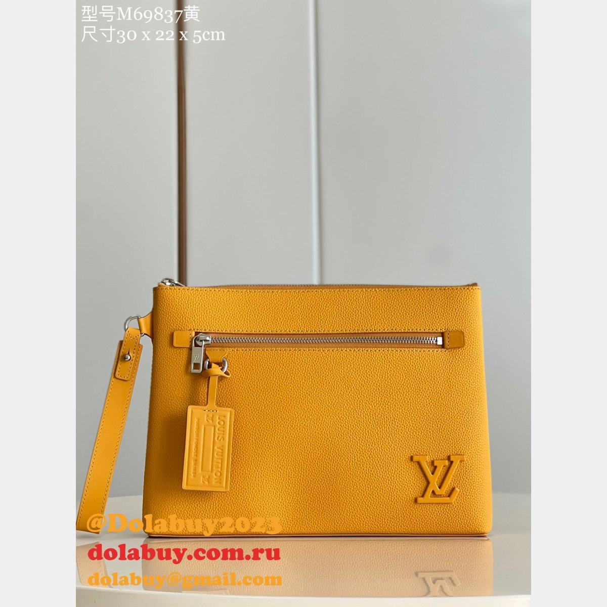 The Best Louis Vuitton Dolabuy M69837/M69835 Ipad Pouch LV AEROGRAM Wallets