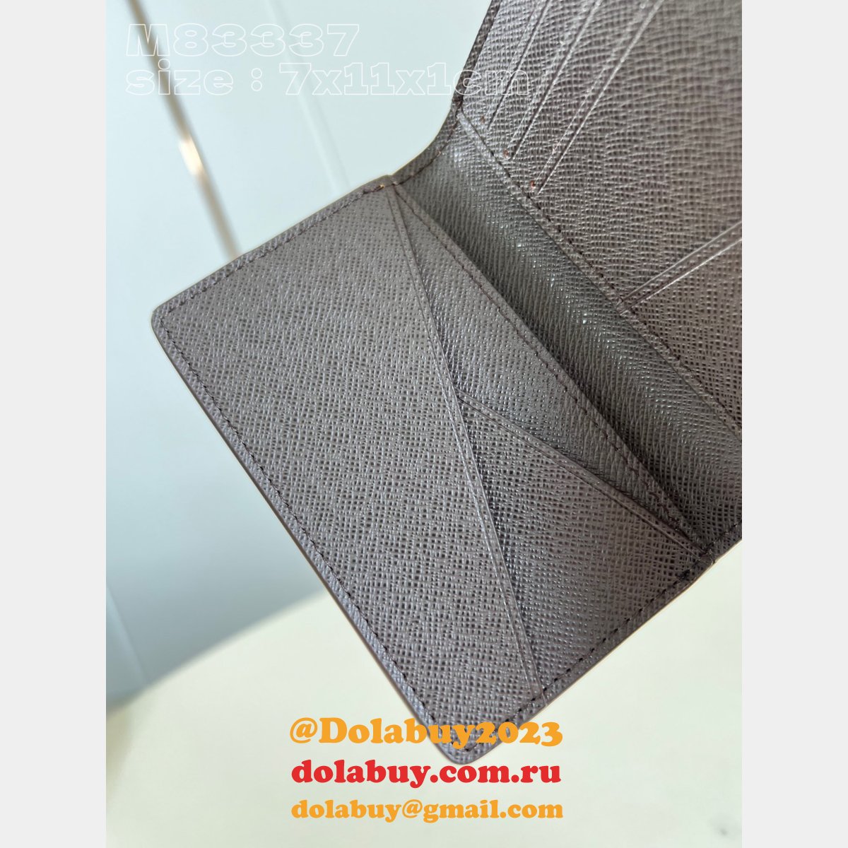 LVS Replica M83337/M83334/M83335 Brazza Pocket Organizer Multiple Wallet