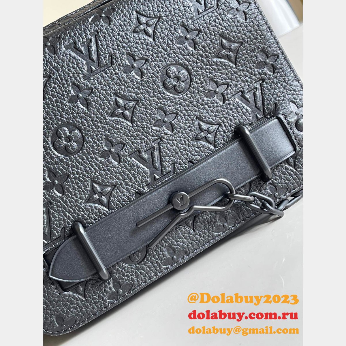 Louis Vuitton Knockoff Steamer Messenger Taurillon Monogram M57307 Bags