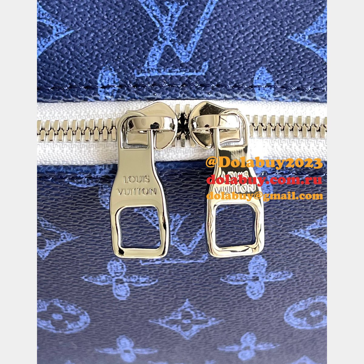 Luxury Louis Vuitton Cheap M45879 Discovery Backpack Monogram Other Blue