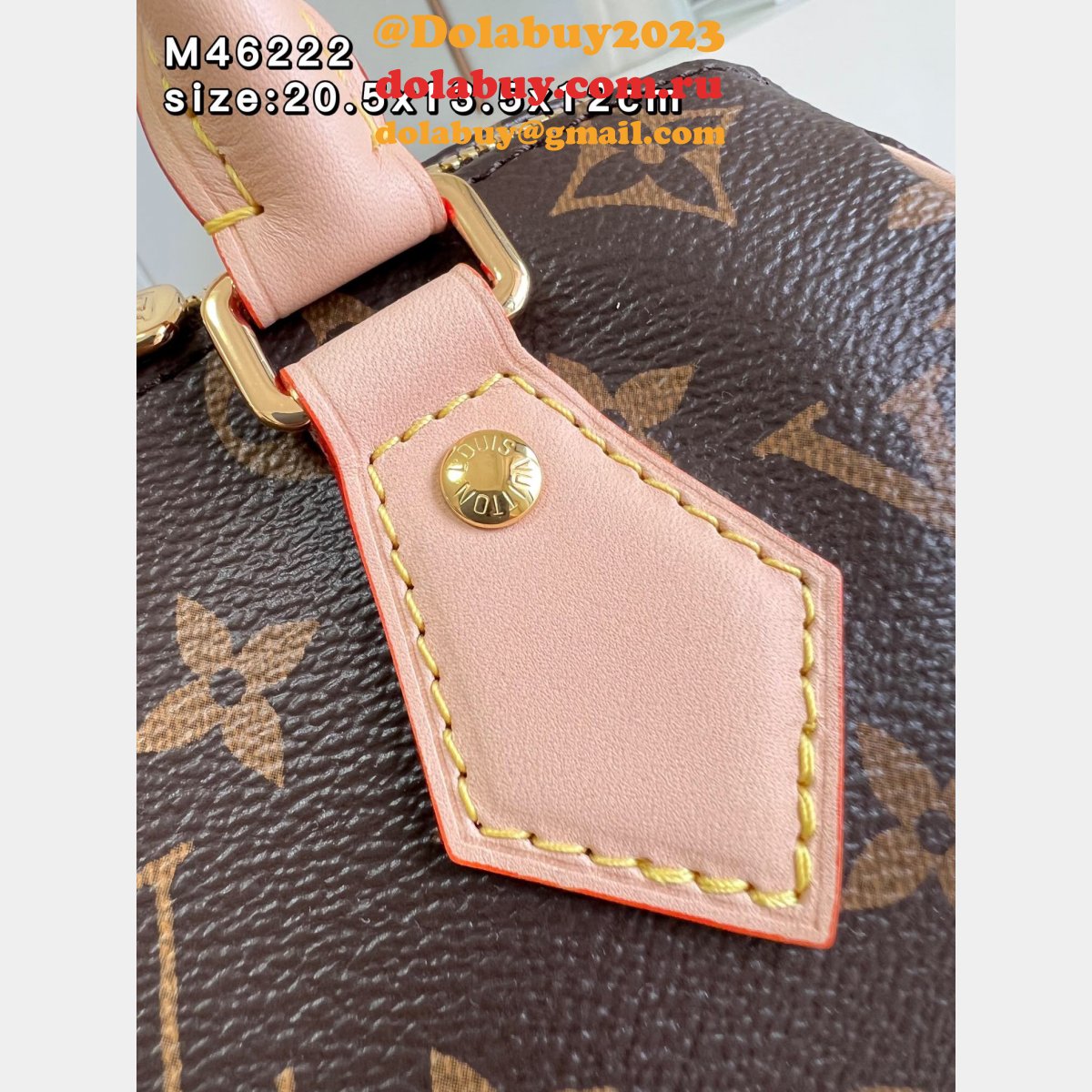 Find Cheap Louis Vuitton Replica M46222 Speedy Bandoulière 20 Monogram