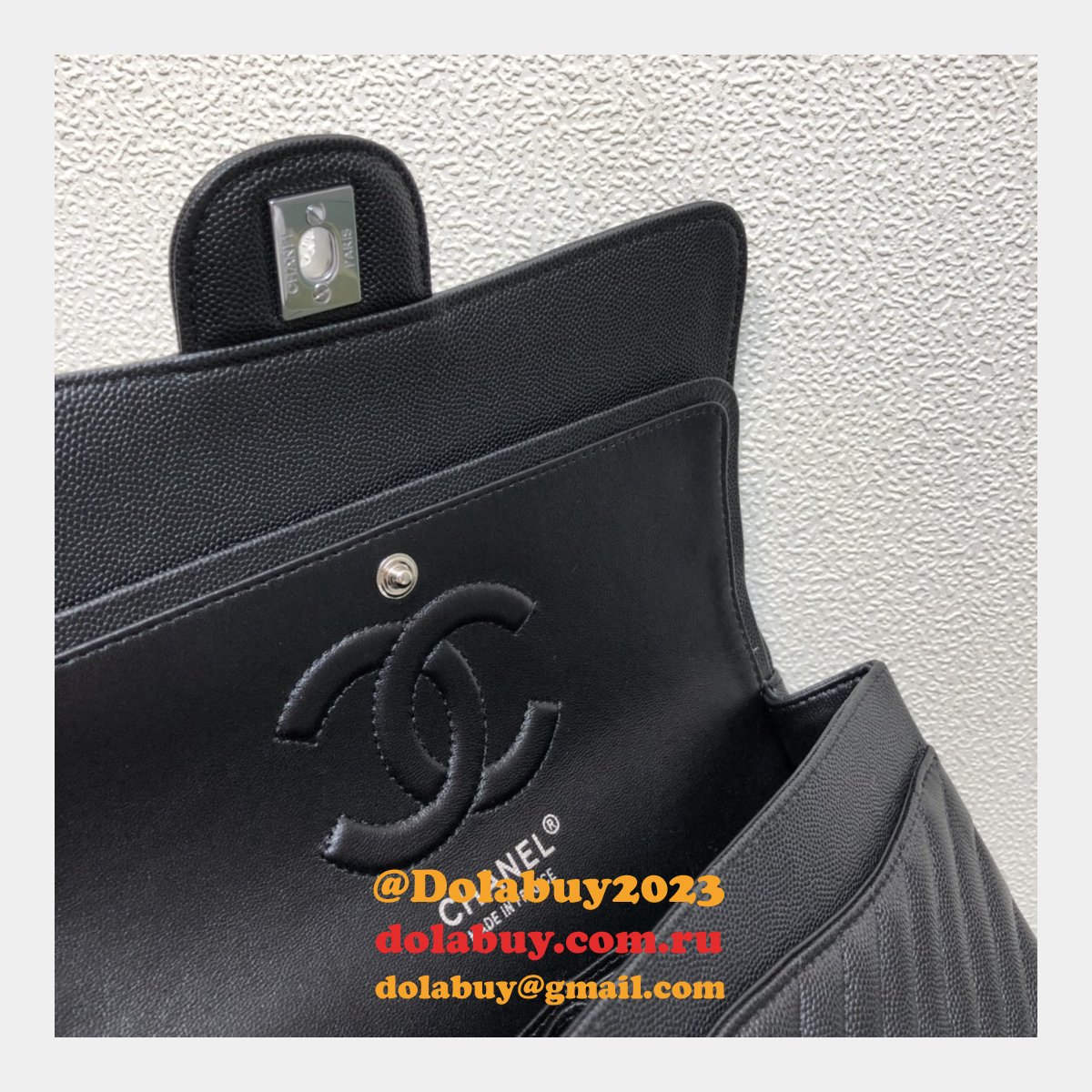 Top Quality CC CF1112 V CLASSICAL HANDBAG 25.5cm