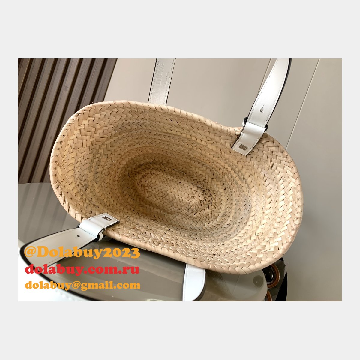 Designer loewe Basket beach handbag hot