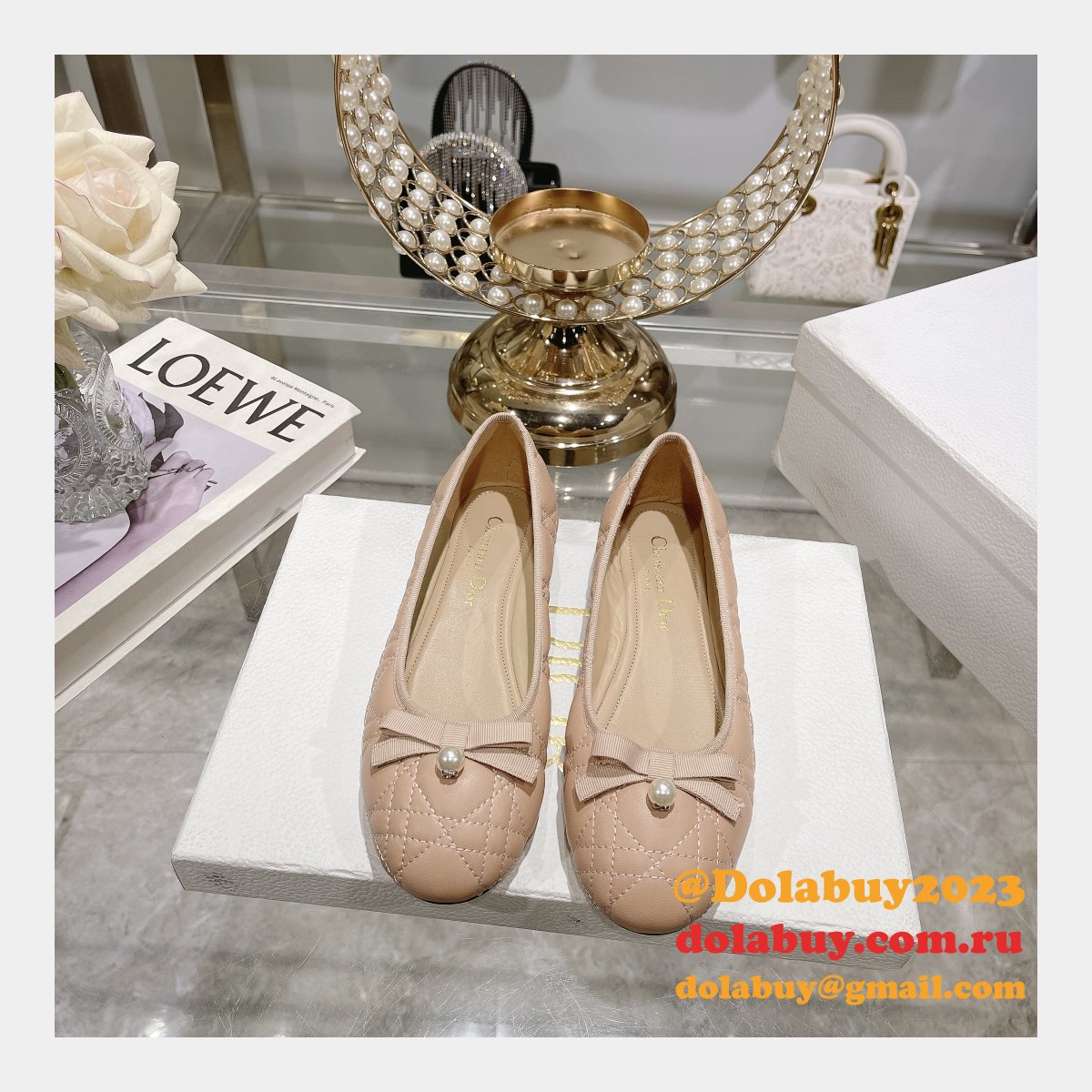 Top Quality Wholesale DIOR ballet flats