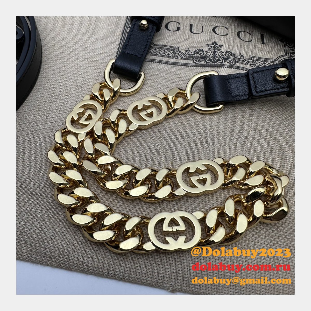G*u*i aaa+ blondie chain shoulder 724645 wholesale bag