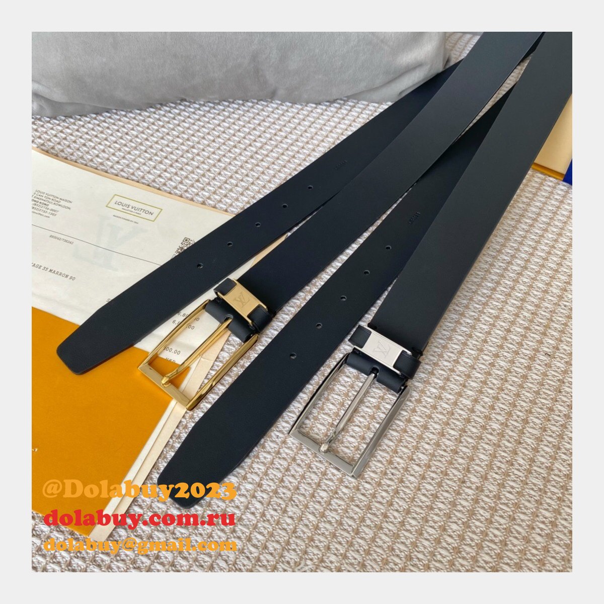 Salvatore Ferragamo Dolabuy Louis Vuitton Belts Men 35mm Replica